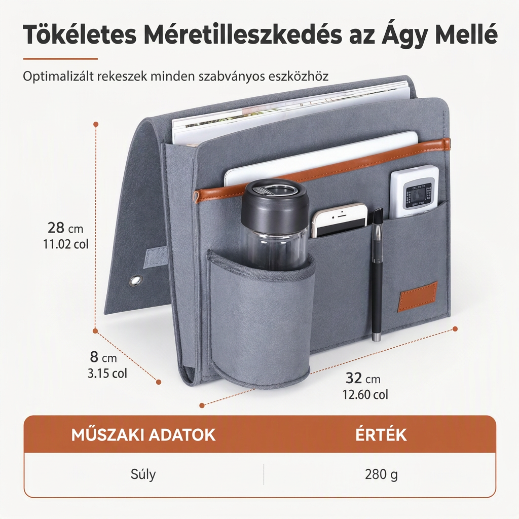 đïžâš Minimalista nemez ĂĄgy melletti rendszerezĆ tĂĄska: Minden kĂ©znĂ©l, tiszta Ă©jszaka đ±đ
