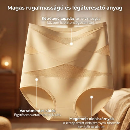 🌸🏆6 DARAB – Ft 13000 [S-3XL] 💗 Női magas derekú haskontroll alsónemű 🥰