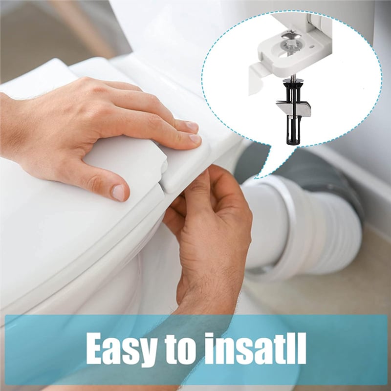 🚽Stabil csavarkészlet a WC-ülőke rögzítéséhez