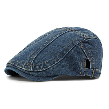 ✨ Retró Elegancia – Unisex Newsboy Sapka! Farmer Anyag, Állítható, Minden Outfithez Passzol 👒