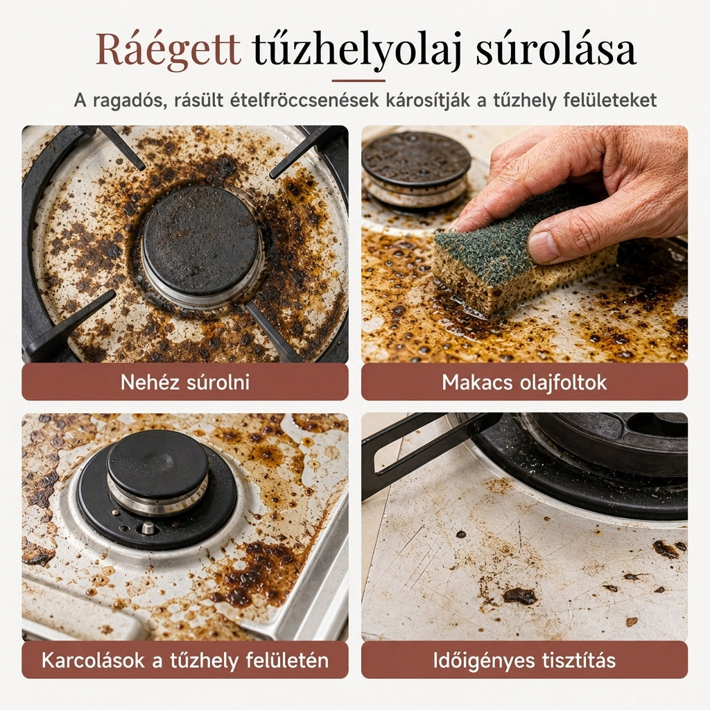 ⏳ Korlátozott idejű ajánlat! ⏰ 10 darabos nagy teherbírású alumínium fólia gáztűzhely égővédő betét – Tartsa tisztán és védje a főzőlapját a mélyedéses kifolyásfogóval 🍳