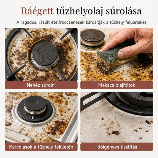 ⏳ Korlátozott idejű ajánlat! ⏰ 10 darabos nagy teherbírású alumínium fólia gáztűzhely égővédő betét – Tartsa tisztán és védje a főzőlapját a mélyedéses kifolyásfogóval 🍳